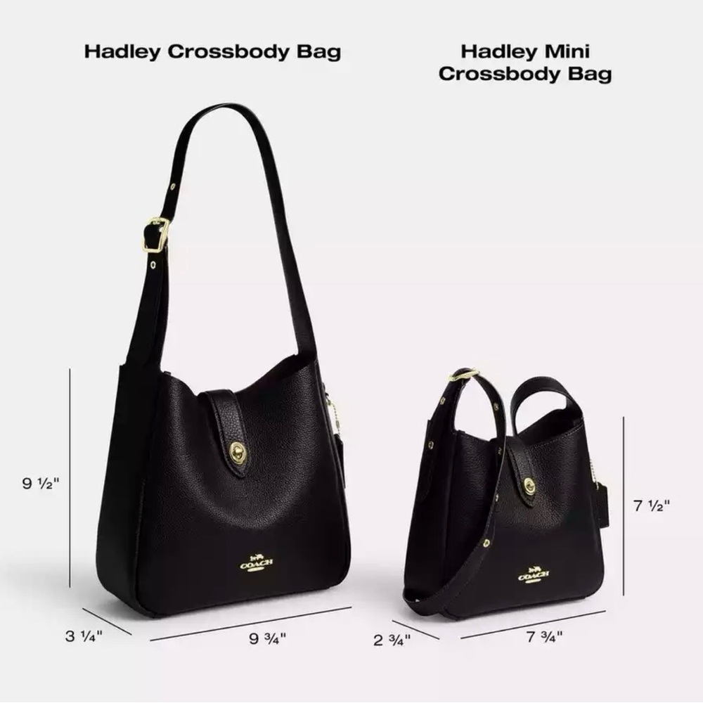 Coach Hadley Convertible Crossbody Bag - Picture 5 of 9